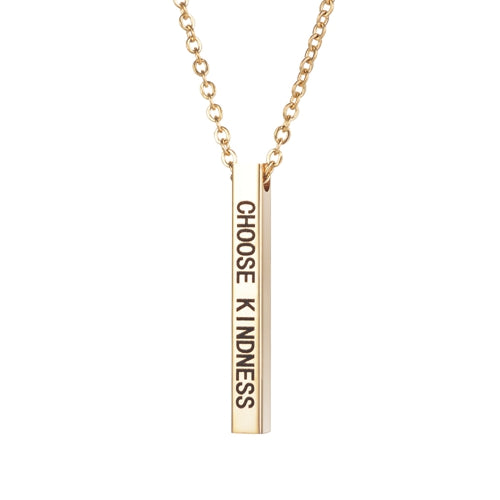 Quote Ketting 'CHOOSE KINDNESS'