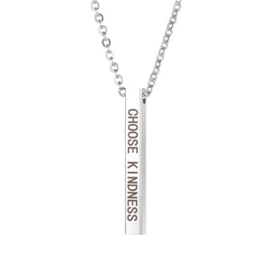 Quote Ketting 'CHOOSE KINDNESS'